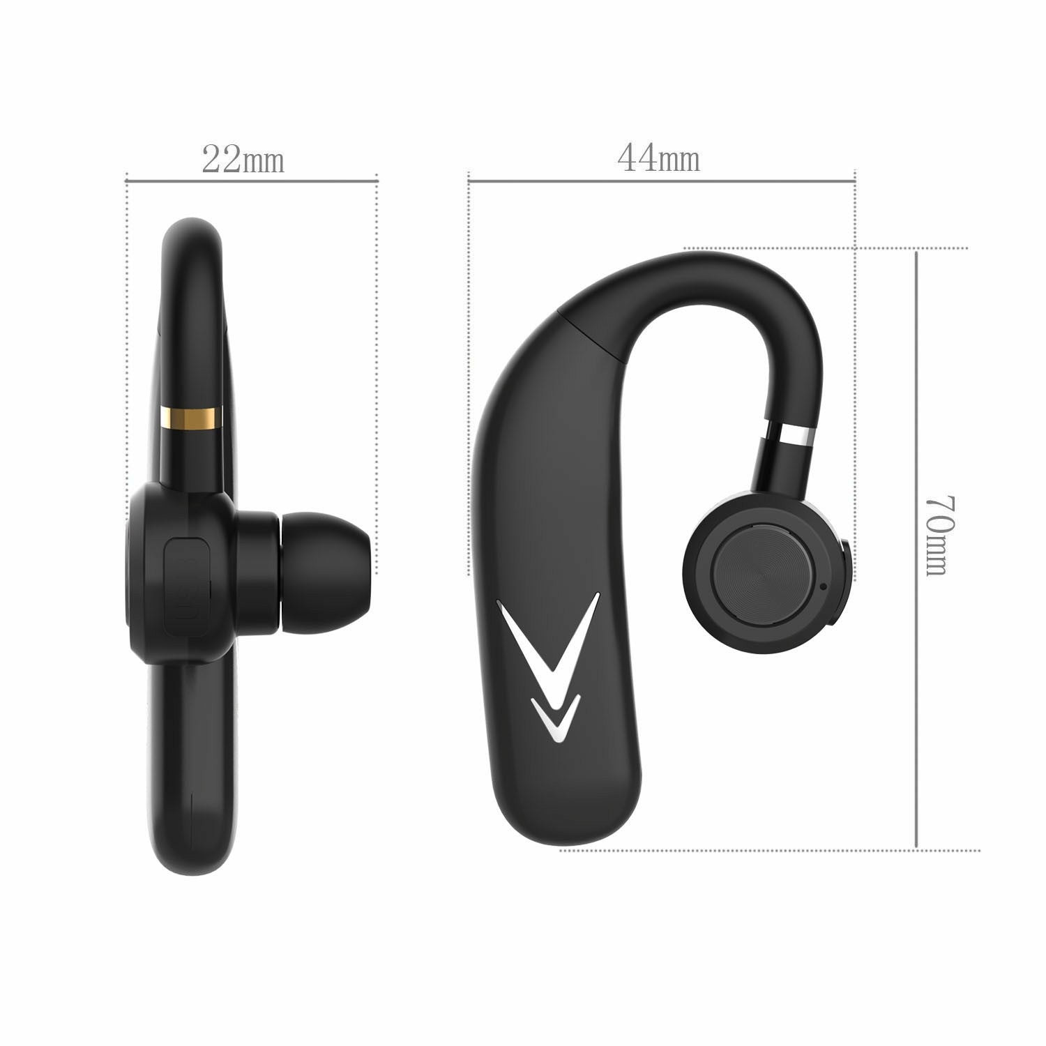 J6 TWS Single Ear Wireless Bluetooth Earhook Headset Stereo Gaming Music In-ear Earphone J6 TWS Single Ear Wireless Bluetooth Earhook Headset Stereo Gaming Music In-ear Earphone